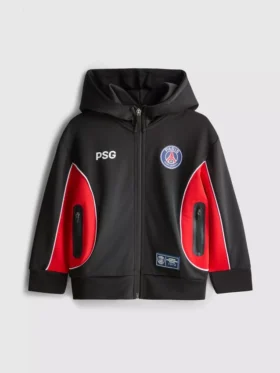 1,5-7 ετών | Φούτερ με κουκούλα και φερμουάρ Paris Saint-Germain F.C.