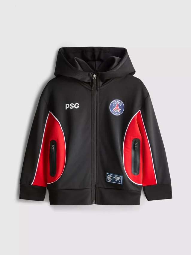 1,5-7 ετών | Φούτερ με κουκούλα και φερμουάρ Paris Saint-Germain F.C.