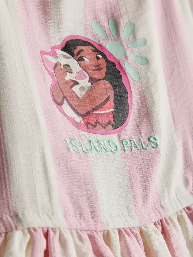1,5-9 ετών | Φόρεμα καμιζόλα με βαθμίδες «Moana» της Disney