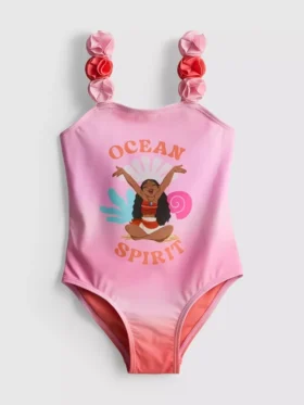 1,5-9 ετών | Μαγιό με βολάν «Moana» της Disney