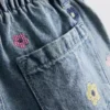 1,5-9 ετών | σορτς τζιν τύπου «paperbag»