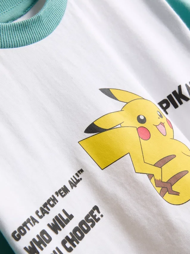 3-9 ετών | Σετ μπλουζάκι και σορτς Pokémon