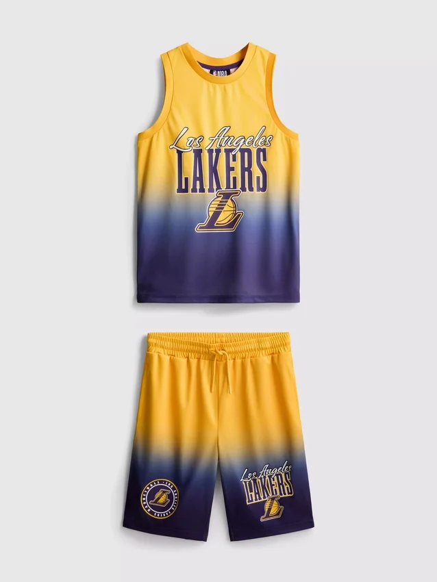 7-15 ετών | Αθλητικό σετ από πλέγμα των Los Angeles Lakers της NBA