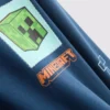 7-15 ετών | Φούτερ με κουκούλα και σχέδιο Minecraft, πλούσιο σε βαμβάκι