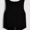 7-15 ετών | Πλεκτό αμάνικο με V-neck