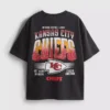 7-15 ετών | Πουκάμισο NFL Kansas City Chiefs με εφέ acid wash