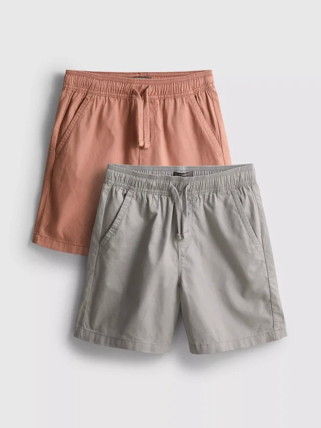7-15 ετών | Σετ 2 σορτς με κορδόνι
