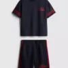 7-15 ετών | Σετ από μπλουζάκι και σορτς από ενεργό πλέγμα