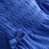 7-15 ετών | Σετ με αμάνικο μπλουζάκι με πτυχώσεις και σορτς