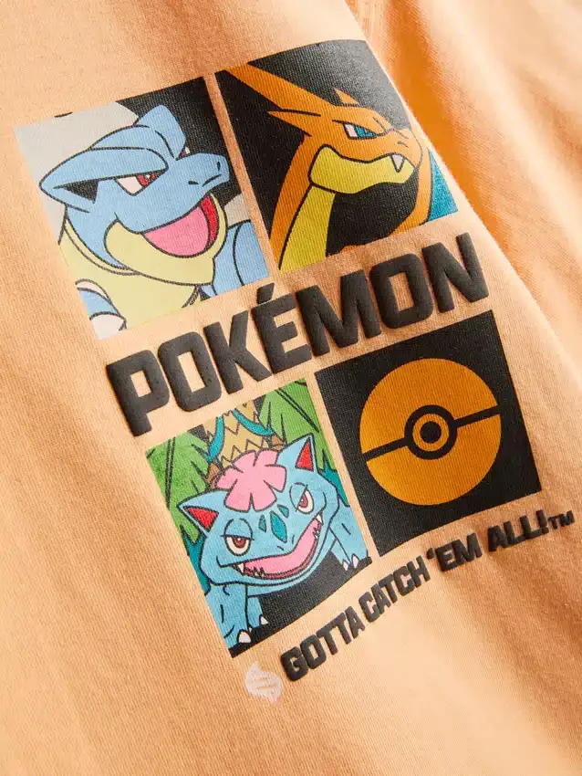 7-15 ετών | Σετ μπλουζάκι και Σορτς Pokémon