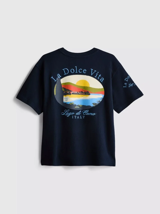 7-15 ετών | Τ-shirt με σχέδιο Dolce Vita