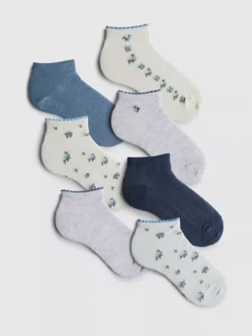 7pk κάλτσες για Sneakers με διακριτικό μοτίβο