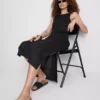 Αμάνικο φόρεμα Midaxi στενής γραμμής της Paula Echevarría