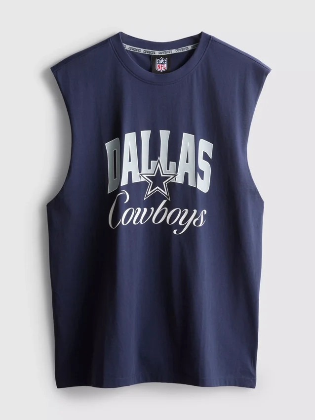 Αμάνικο μπλουζάκι των Dallas Cowboys της NFL