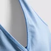 Αθλητική μπλούζα χωρίς ραφές με λαιμόκοψη halter