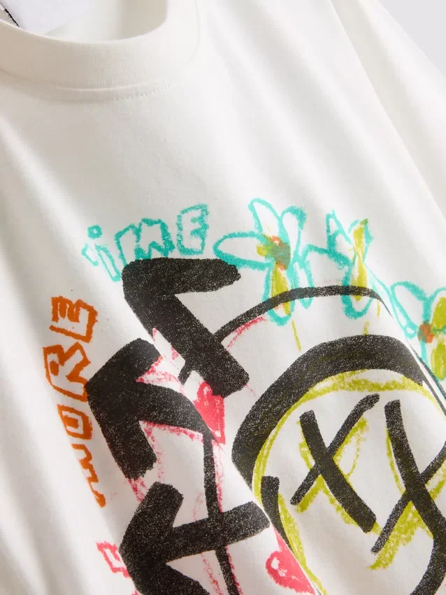 Blink 182 βαμβακερό φανελάκι με χαλαρή εφαρμογή και λογότυπο