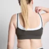 Διπλής στρώσης αθλητικό crop top