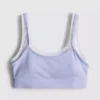 Διπλής στρώσης αθλητικό crop top