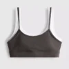 Διπλής στρώσης αθλητικό crop top