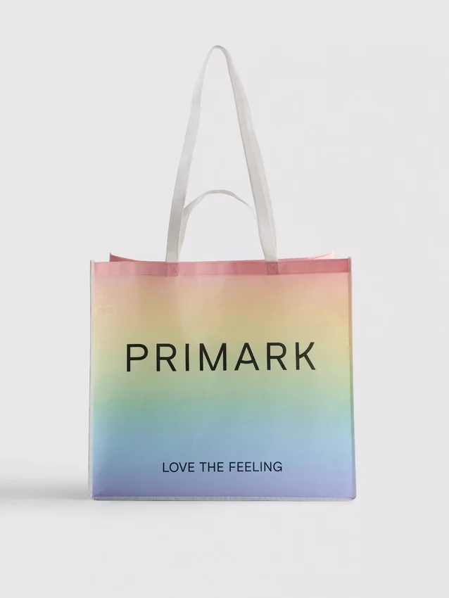 Επαναχρησιμοποιήσιμη τσάντα Primark Pride XL