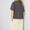 Φαρδύ βαμβακερό μπλουζάκι με σχέδιο