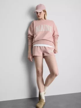 Φούτερ «Maine» oversized με υψηλή περιεκτικότητα σε βαμβάκι