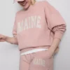 Φούτερ «Maine» oversized με υψηλή περιεκτικότητα σε βαμβάκι