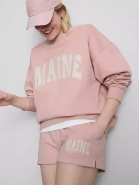 Φούτερ «Maine» oversized με υψηλή περιεκτικότητα σε βαμβάκι