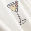 Φούτερ με γραφικό σχέδιο «Martini» με υψηλή περιεκτικότητα σε βαμβάκι