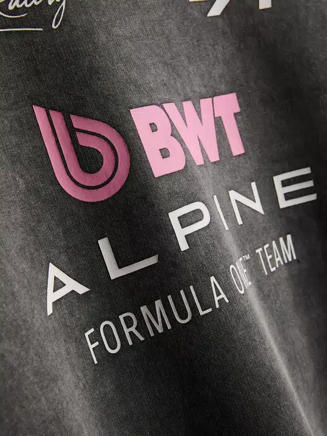 Φούτερ με γραφικό της ομάδας BWT Alpine Formula One