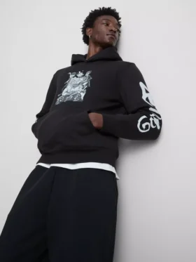 Φούτερ με κουκούλα και γραφικό Gorillaz