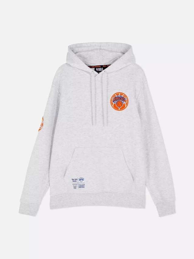 Φούτερ με κουκούλα και κορδόνι NBA New York Knicks