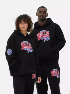 Φούτερ με κουκούλα και λογότυπο των Buffalo Bills της NFL