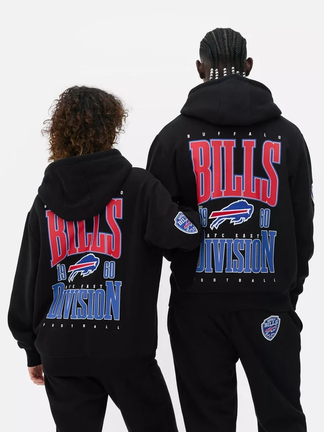 Φούτερ με κουκούλα και λογότυπο των Buffalo Bills της NFL