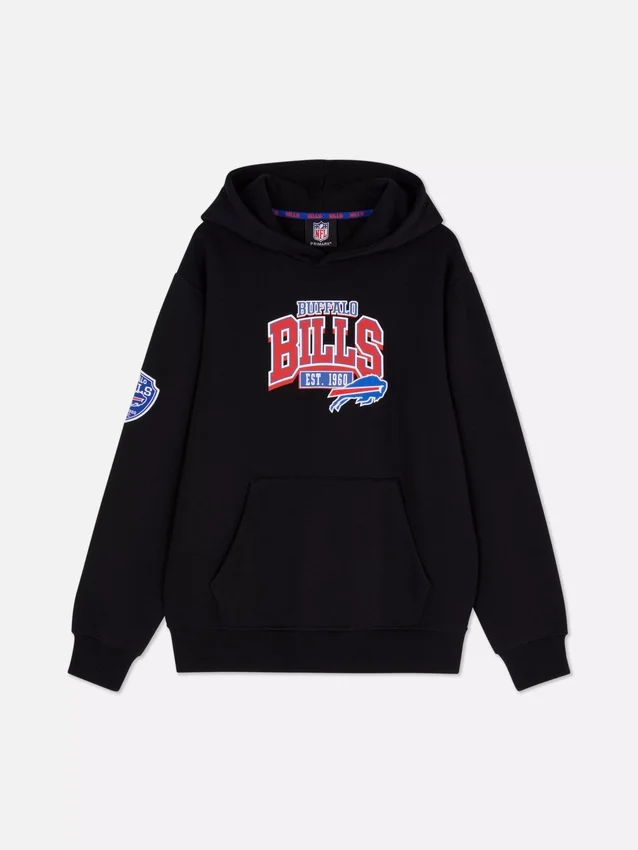 Φούτερ με κουκούλα και λογότυπο των Buffalo Bills της NFL