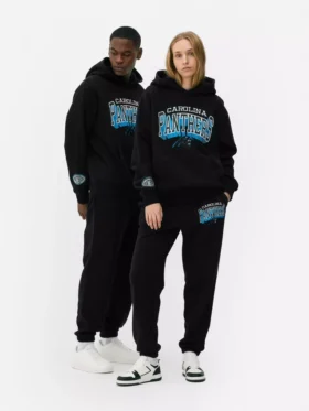 Φούτερ με κουκούλα και λογότυπο των Carolina Panthers της NFL
