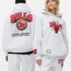 Φούτερ με κουκούλα και λογότυπο των Chicago Bulls της NBA