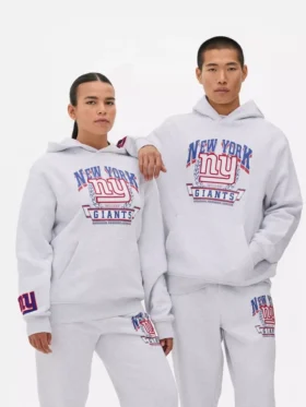 Φούτερ με κουκούλα και λογότυπο των New York Giants της NFL