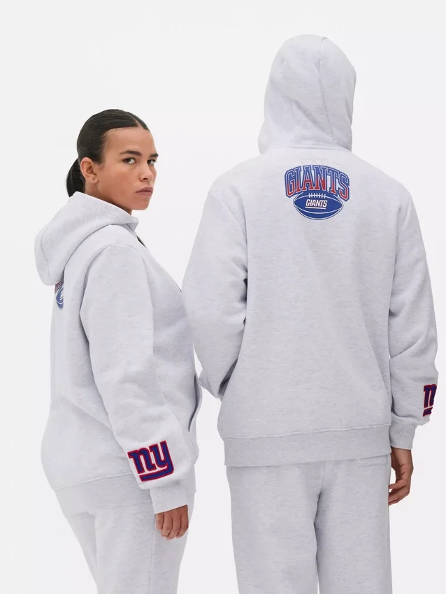 Φούτερ με κουκούλα και λογότυπο των New York Giants της NFL