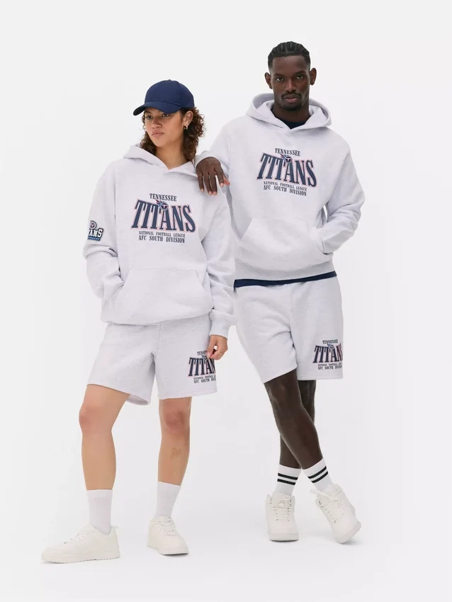 Φούτερ με κουκούλα και λογότυπο των Tennessee Titans της NFL