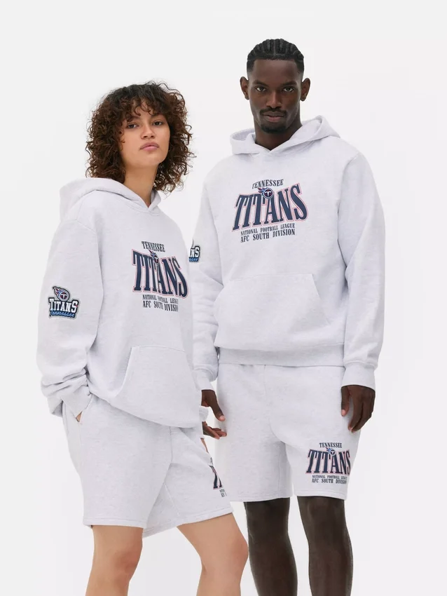Φούτερ με κουκούλα και λογότυπο των Tennessee Titans της NFL