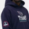Φούτερ με κουκούλα και λογότυπο των Tennessee Titans της NFL