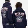Φούτερ με κουκούλα και λογότυπο των Tennessee Titans της NFL