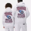 Φούτερ με κουκούλα και λογότυπο των Tennessee Titans της NFL
