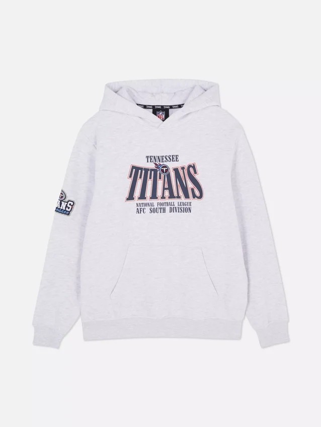 Φούτερ με κουκούλα και λογότυπο των Tennessee Titans της NFL