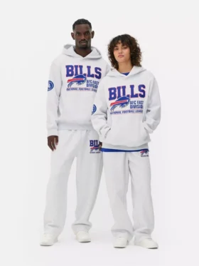 Φούτερ με κουκούλα και τύπωμα των Buffalo Bills της NFL