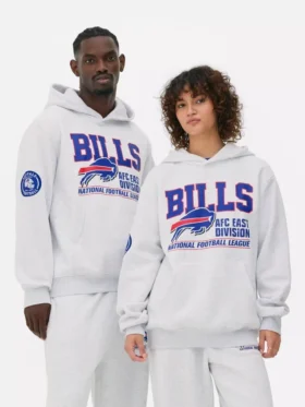 Φούτερ με κουκούλα και τύπωμα των Buffalo Bills της NFL