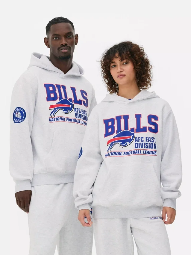 Φούτερ με κουκούλα και τύπωμα των Buffalo Bills της NFL