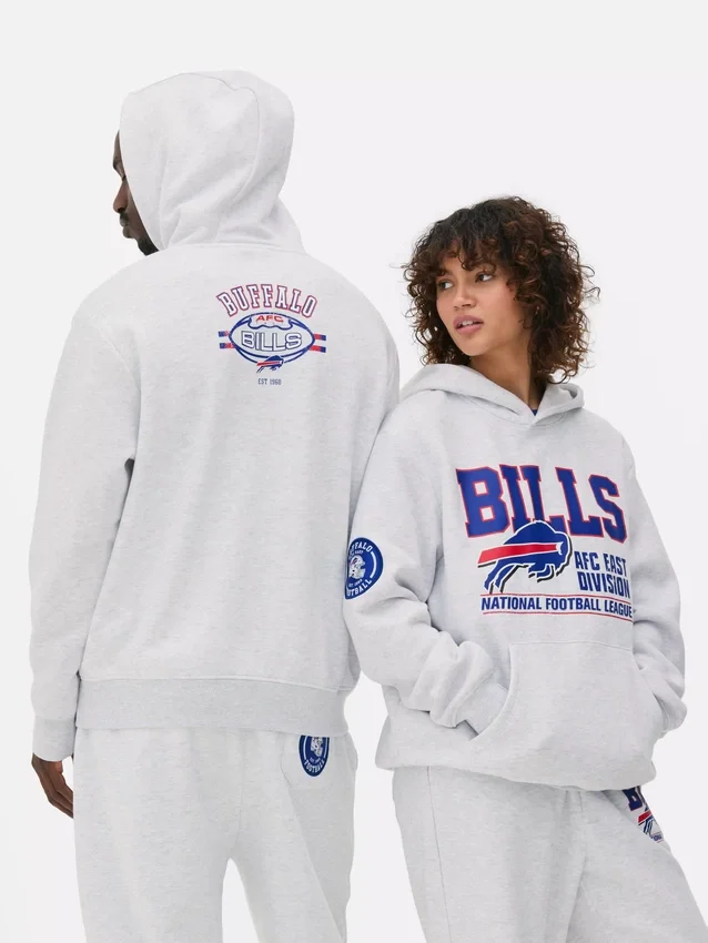 Φούτερ με κουκούλα και τύπωμα των Buffalo Bills της NFL