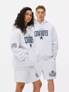 Φούτερ με κουκούλα και τύπωμα των Dallas Cowboys της NFL